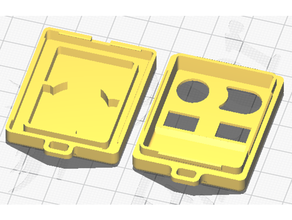 ford 4 button remote case car key fob 3d print model - Mito3D