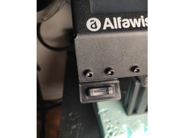 sd estensione adattatore alfawise u30 pro aggiornamento in senso alfa più lk4 scheda SD carta titolare supporto 3D print model - Mito3D