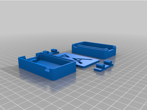 ender 3 v2 cable box electronics enclosure 3d print model - Mito3D