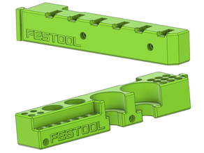 Festool tramvay araç Kulp destek yerleştirmeler porte embouts serre joint Sıralayıcı systainer araçlar Tornavida 3d print model - Mito3D