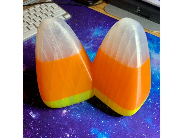 Süßigkeiten Mais Laterne Halloween Lichter 3D print model - Mito3D