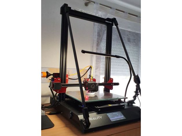 cr10s pro Rinforzo assiale 3D print model - Mito3D