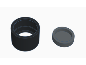 ps3 eye ir filter cap guide opentrack ps3eye 3d print model - Mito3D