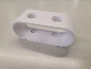 diş fırçası Kulp destek büyütülmüş Su kanal ayakta durmak 3d print model - Mito3D