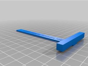 mini tablesaw 90 miter gauge 3d print model - Mito3D