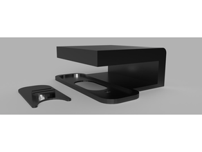 webcam copertina guaina gancio laptop telecamera sicurezza 3d print model - Mito3D