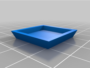 gw style square bases 3d print model - Mito3D