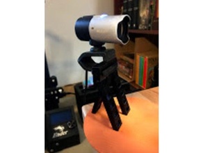 Microsoft lifecam studio webcam trépied monter 3d print model - Mito3D
