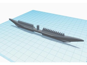 Bionikel Schwert 3d print model - Mito3D