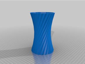 vaso t3dpc arte Home decor arredamento spirale 3d print model - Mito3D