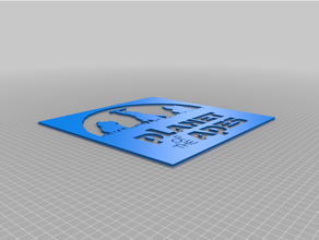Planet Affen 3d print model - Mito3D