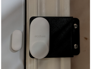 ecobee door sensor mount 3d print model - Mito3D