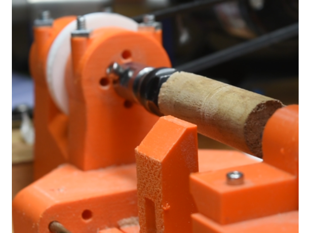 3d gedruckt Holz Drehbank Werkzeug Werkzeuge 3D print model - Mito3D