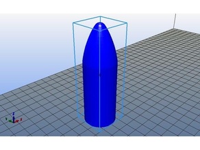 johnny oma rouge missile + arbre 3d print model - Mito3D