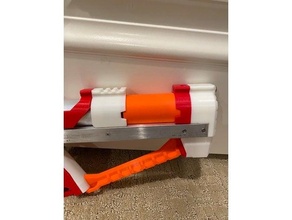 caliburn stock spacer tube extended length nerf homemade 3d print model - Mito3D