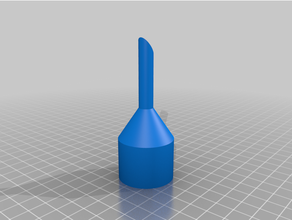 vaccum small adapter vacuum 3d print model - Mito3D
