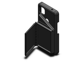 Google pixel 4a phone caso bainha mão Saniter mascarar suporte 3d print model - Mito3D