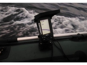 Lowrance eco sonar elite 4 cubierta carcasa funda 3d print model - Mito3D