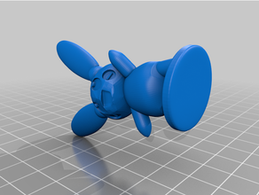 plusle minun pokemon figures 3d print model - Mito3D