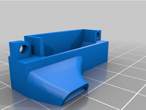 ender 5 ventilador duto remixado crialidade 3d print model - Mito3D