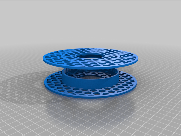 filamento bobina regolabile larghezza 3D print model - Mito3D