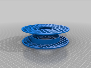 filament spool adjustable width 3d print model - Mito3D