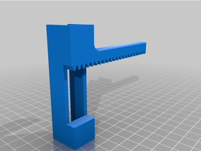 Oh tush einstellbar Stand 3d print model - Mito3D