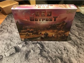 insert red outpost comrad-edition v2 boardgame inserts 3d print model - Mito3D