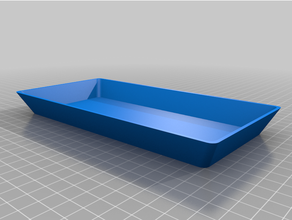 plastic trash tray 3d print model - Mito3D