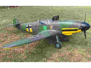 bf-109 blade spinner bf109 3d print model - Mito3D