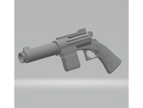 fhw shae vizsla Blaster Pistole Krieg Sterne Cosplay Cosplays Stütze Waffe Star Kriege 3d print model - Mito3D