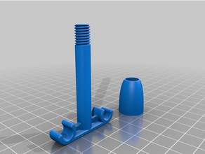 tavan Lamba Demiryolu binmek değiştirme parçalar 3d print model - Mito3D