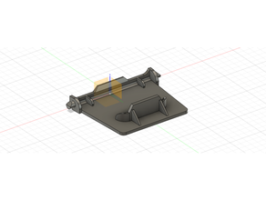 litterbox latch 3d print model - Mito3D