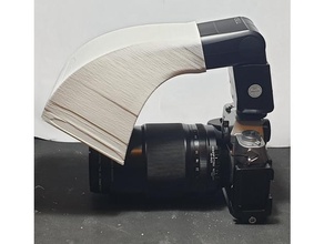 godox tt350f diffuser fuji flash fujifilm light photography 3d print model - Mito3D