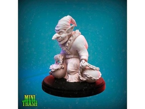 gremlin thrower 28mm creature dnd goblin heroes3 miniature monster rpg tabletop tevo 3d print model - Mito3D