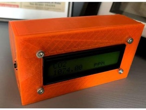 tragbar Batterie angetrieben Luft Qualität Bahnhof Luftqualität Sensor attiny85 3d print model - Mito3D