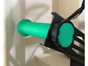 Filament Spule Halter Unterstützung Herabstufung 25mm Durchmesser 3d print model - Mito3D