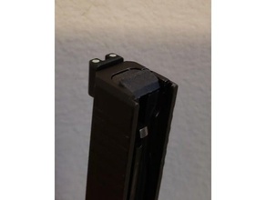 glock 43 dell 39 armatore diapositiva piatto 3d print model - Mito3D