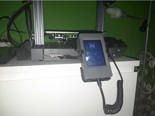 LotMaxx sc 10 Hai berühren Regler Halter Unterstützung v2 artikuliert Stand 3D print model - Mito3D