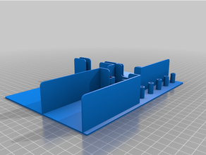mistero parco organizzatore giochi tavolo gioco inserti 3d print model - Mito3D