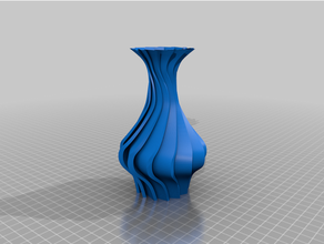 vase 342 fleur 3d print model - Mito3D