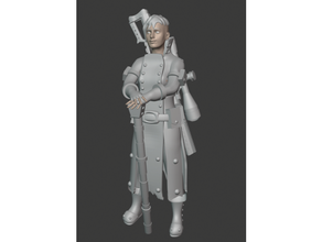 artífice hembra humano dnd mini miniatura 3d print model - Mito3D