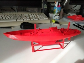 petrel Navegando iate 3d print model - Mito3D