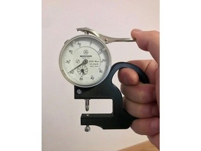 dial thickness gauge 3d print model - Mito3D