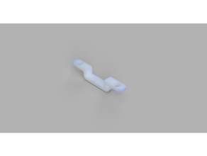 fastener ledstrip fastening fixing holder led light mount strip 3d print model - Mito3D