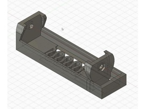 18650 suporte caso bainha bateria 3d print model - Mito3D