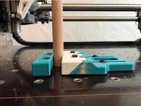 tensioner mpcnc backen befestigung bench clamp file niederhalter niederzugschraubstock schraubstock spanner wrench 3d print model - Mito3D