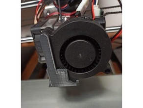 jk fan shroud 21 malyan m150 50x15 blower 3d print model - Mito3D