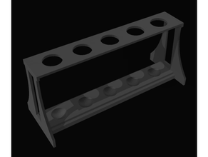 test tube rack 3d print model - Mito3D
