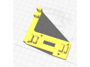 micro swiss direct drive mounting plate ender 3 pro microswiss metal dd sunlu filament 3d print model - Mito3D